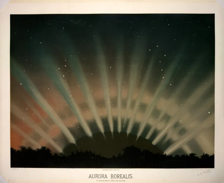 Poetic science of the Aurora Borealis